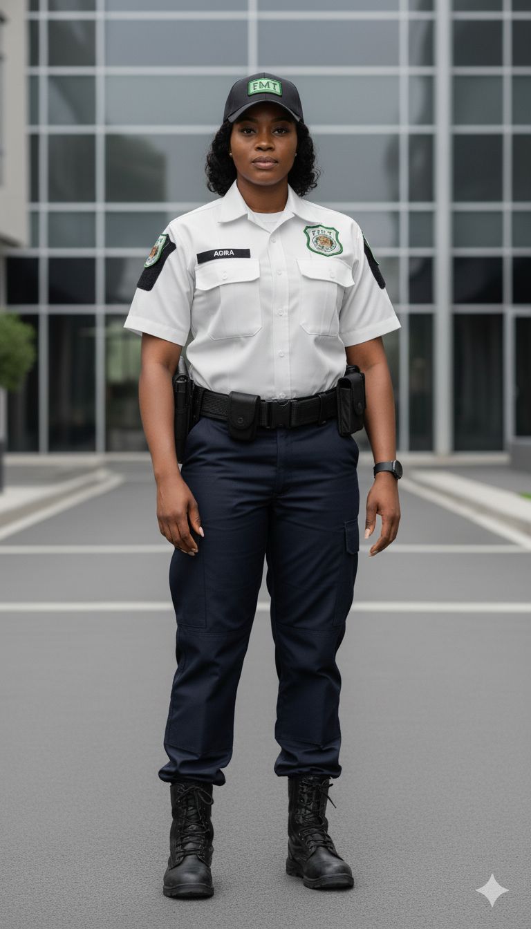 Officer in white uniform